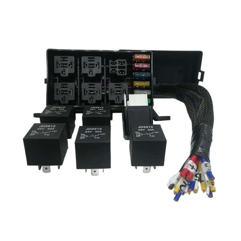 Hot Sale in American 6way Relay Socket Box 12v relay for Car