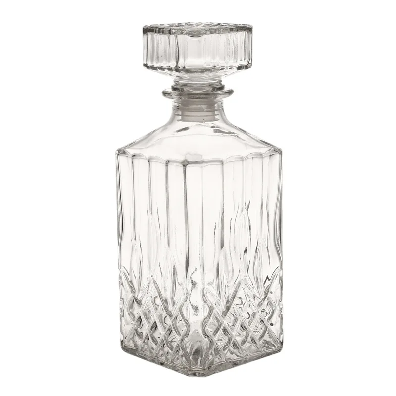 Wholesale 1000ml Whiskey Decanter with Plastic Stopper