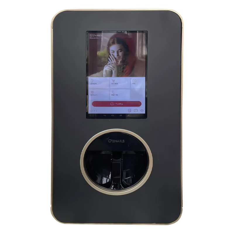 Precision Mobile Nail Art Printer  Intelligent Integration Easy to Use Application Compatibility Perfect for Creative Manicures