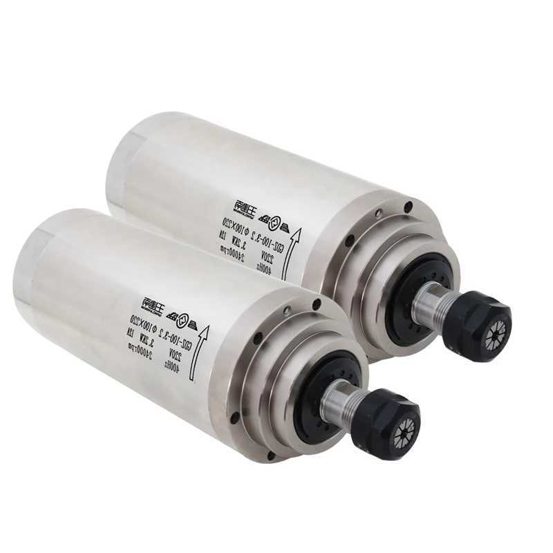 Water cooling 3.2kw spindle motor for milling