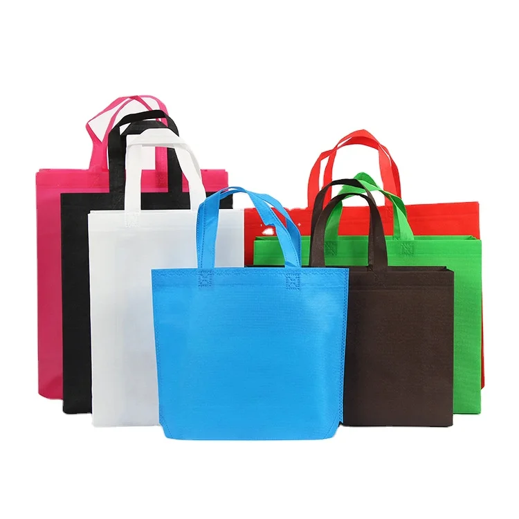 Оптовая Продажа Горячая полипропиленовая футболка для супермаркета Нетканая сумка для покупок Нетканая тканый жилет сумка