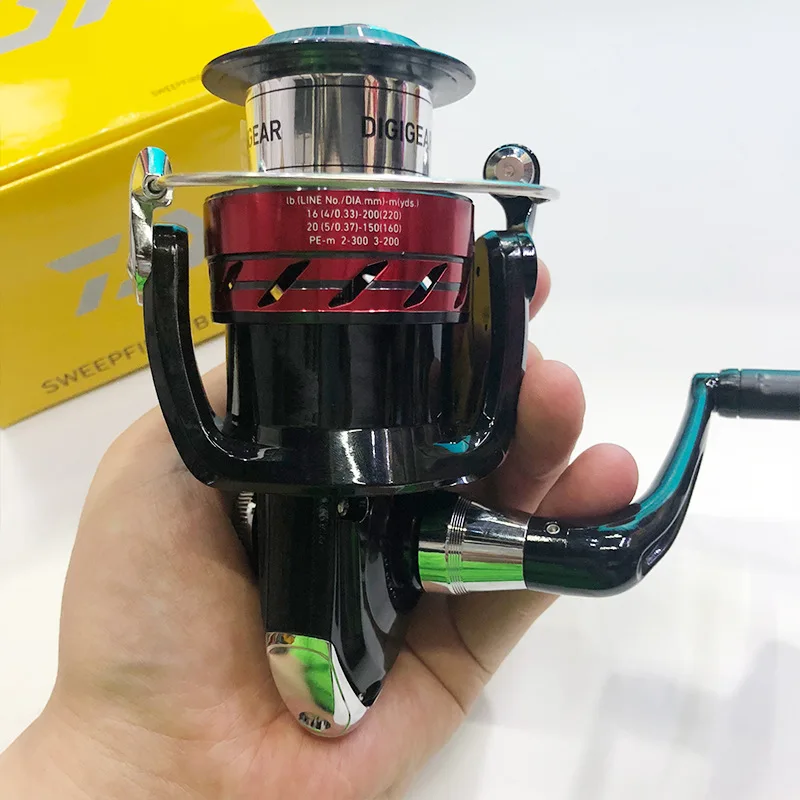 Спиннинговые Катушки DAIWA Sweepfire 2B CS для морской и пресноводной рыбалки на