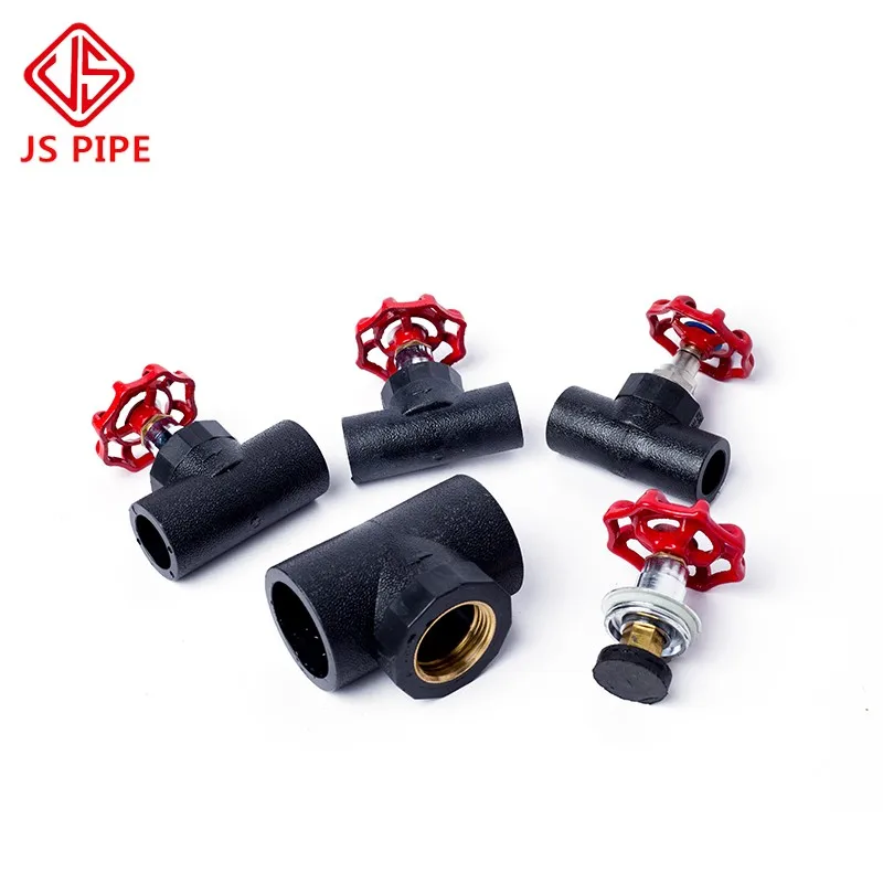 HDPE Butt Fusion Fitting 3 way Ball Valves Socket Hdpe Ball Valve Socket for Water Supply