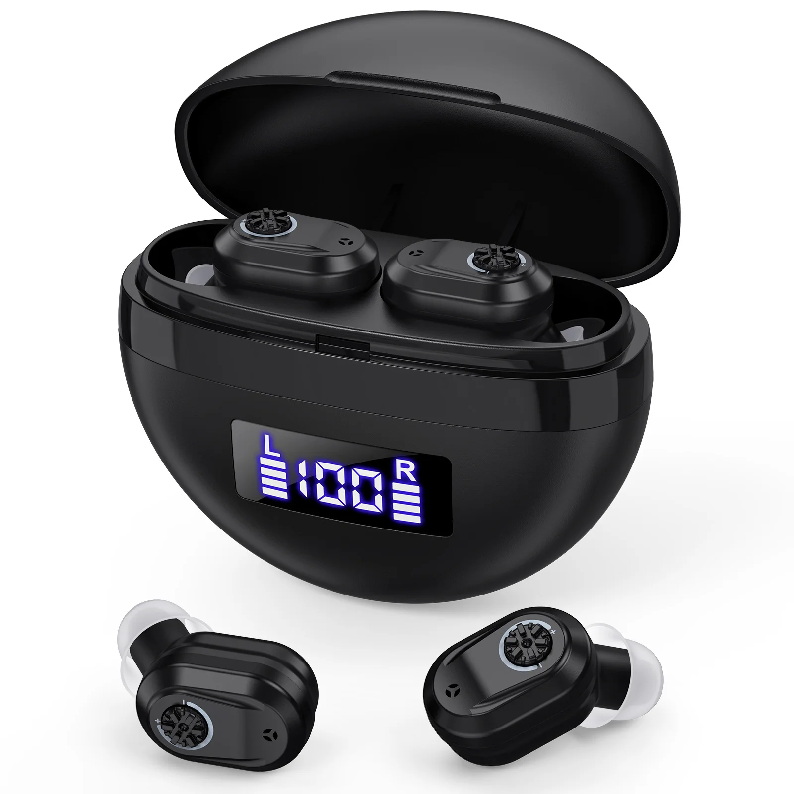 Hearing Aids  Chinese Factory Professional Analog Batteries ITE CIC Ear Sound Amplifiers Hearing Aids Amplifier for Seniors