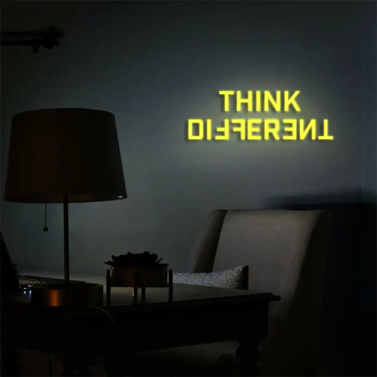 12v sign custom indoor space hair shape led neon sign for advertising shops