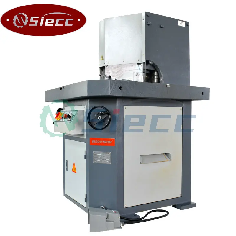 SIECC Q28Y-6X250MM Fixed Angle Hydraulic Corner Notcher , Hydraulic Notcher , Corner Notching Machine