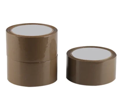  Wholesale Custom Adhesive Gummed Carton Sealing Bopp Brown Packing