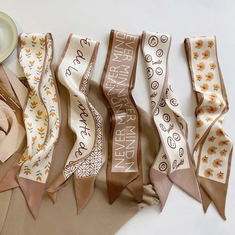 Повязка на голову женская, лента для волос в Корейском стиле, весенне-летняя, завязка для волос, шарф