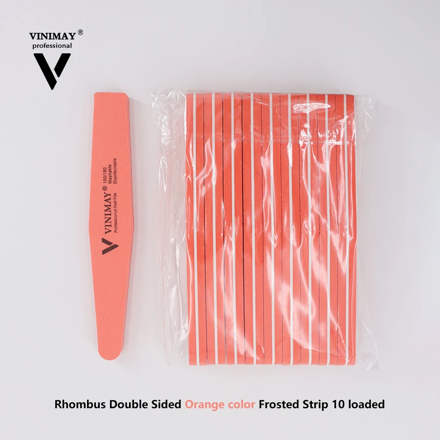 Vinimay Manicure Tools Diamond Sponge Nail File Strip Double-sided Manicure Rubbing High Elasticity Polishing Nail Removal Tool