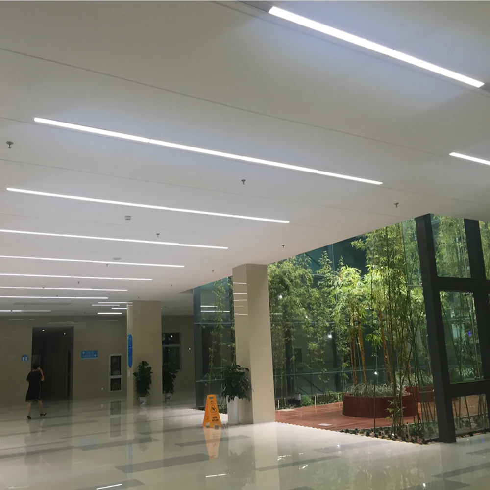China factory wholesale led recessed linear light wall ceiling light mounted recessed linear light linkable 3ft 4ft 5ft 6ft 8ft