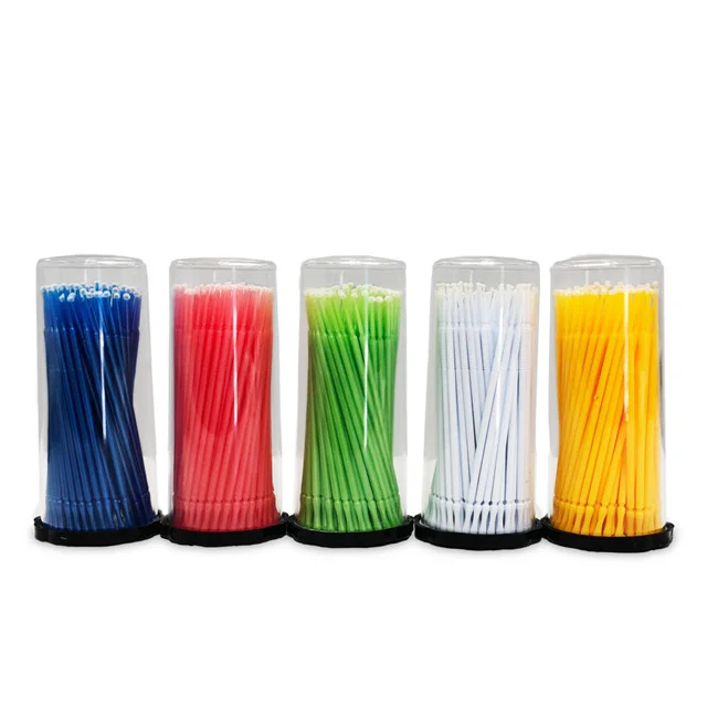 Распродажа стоматологические расходные материалы аппликаторы для ресниц Стоматологические Одноразовые микро кисти аппликатор