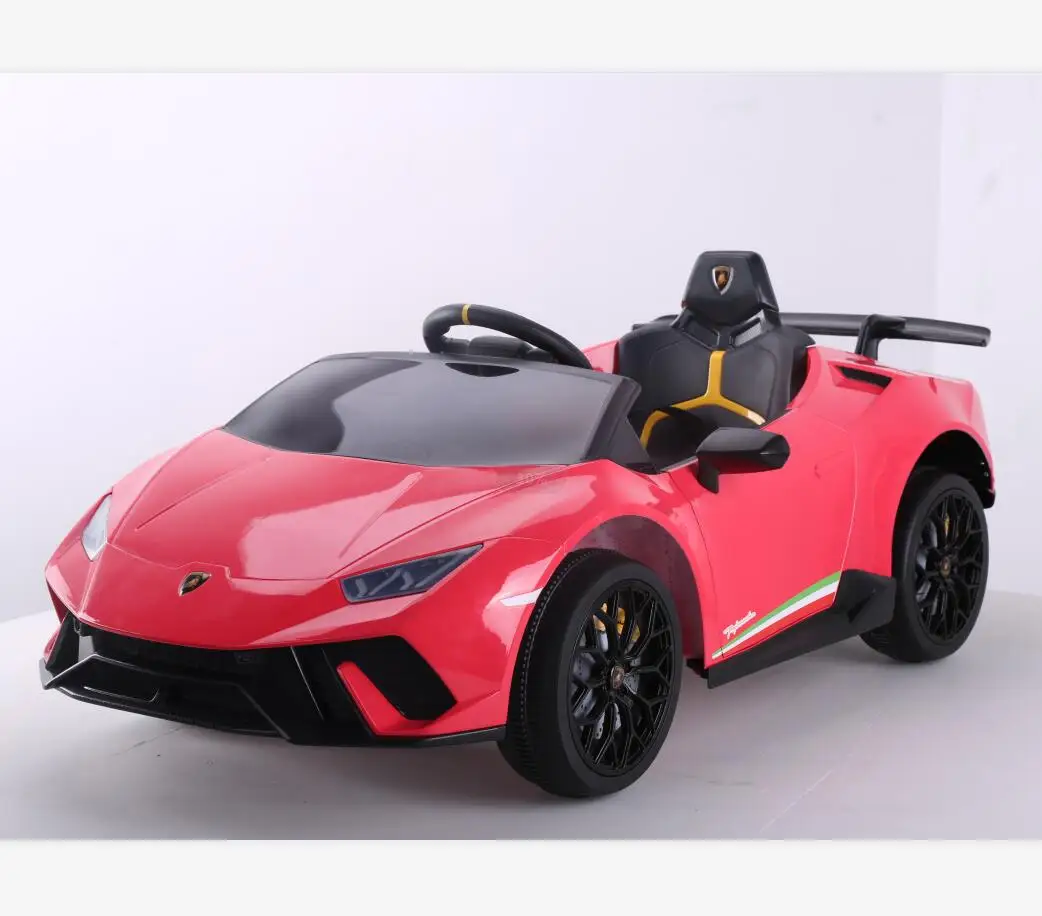Новая Лицензированная Детская электрическая машинка Lamborghini Huracan с дистанционным управлением 2 4 ГГц