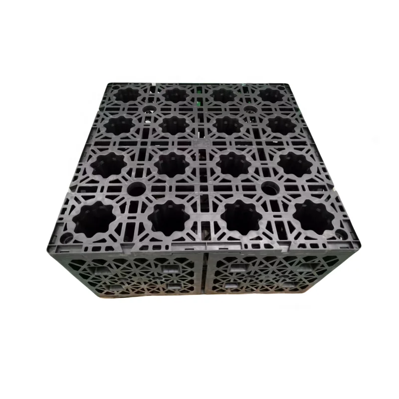 residential house building underground septic tanks sewage water infiltration storage modules