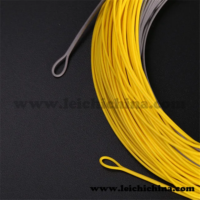 Polyethylene weight forward floating fly fishing line