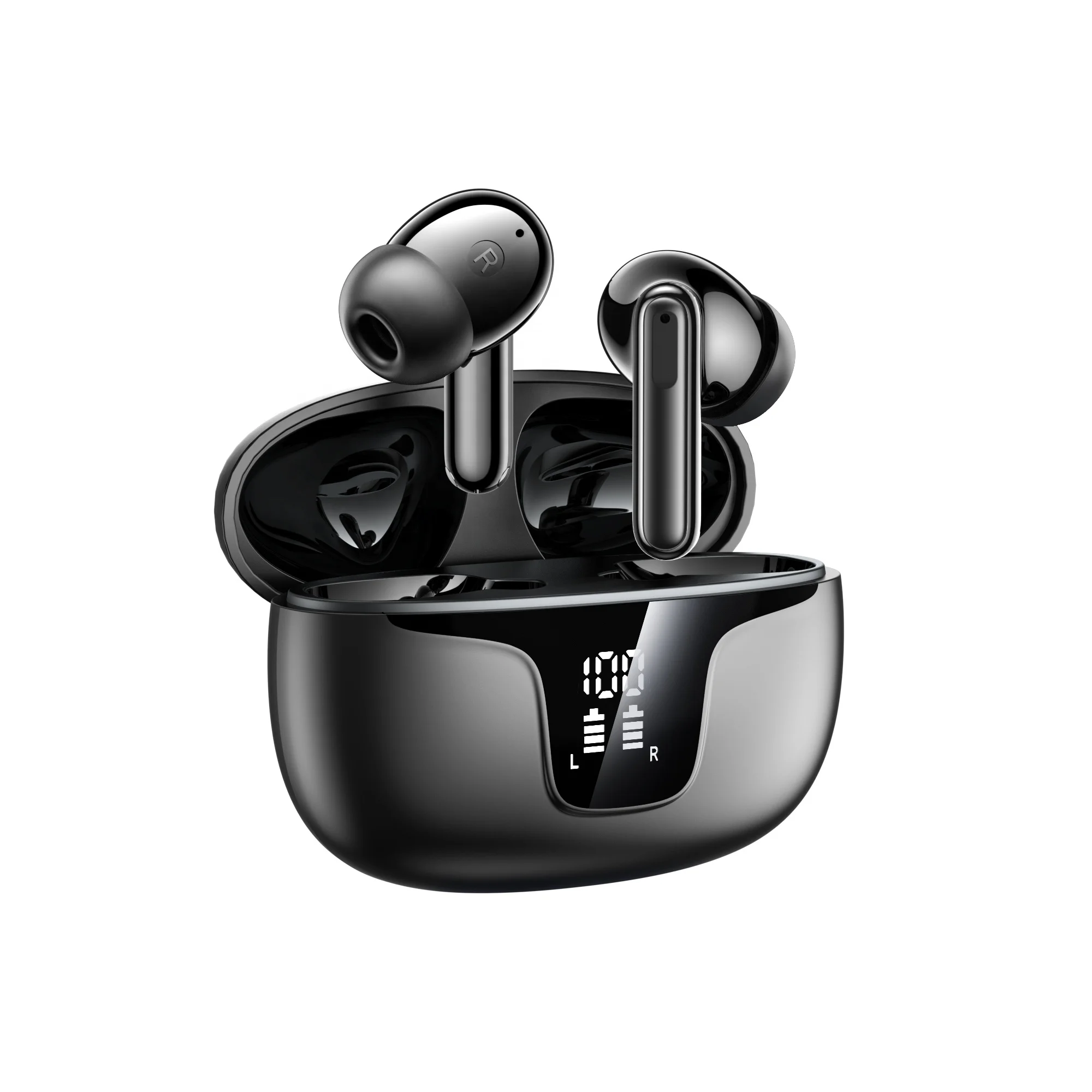 Private model XY19 Bluetooth earphones 5.3 cross-border new ENC noise reduction wireless tws in ear ANC earphones