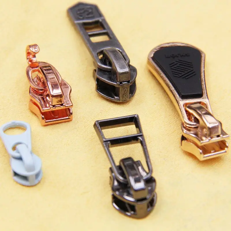 
professional zipper factory slider wholesale custom make 4# 7# 8# zipper head 