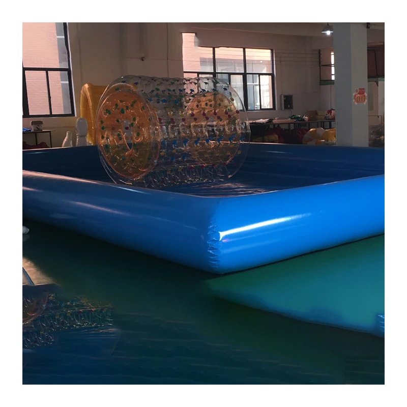 Chinese Factory Hot Sale  inflatable swimming pool with slide swimming pool large inflatable