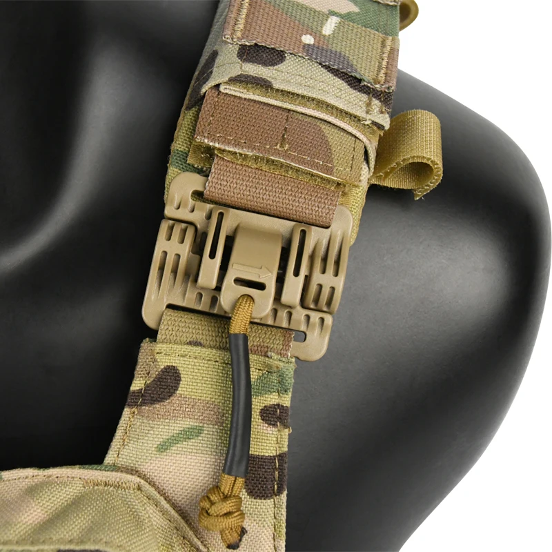 GAF Factory In Stock Range Green Outdoor 1000D Nylon ROC Quick Release Tactical Chalecos Tactisch Vest Plate Carrier Vest