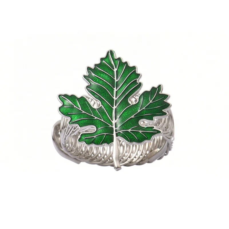 2023 leaf tree and flower napkin holders for festival decoration