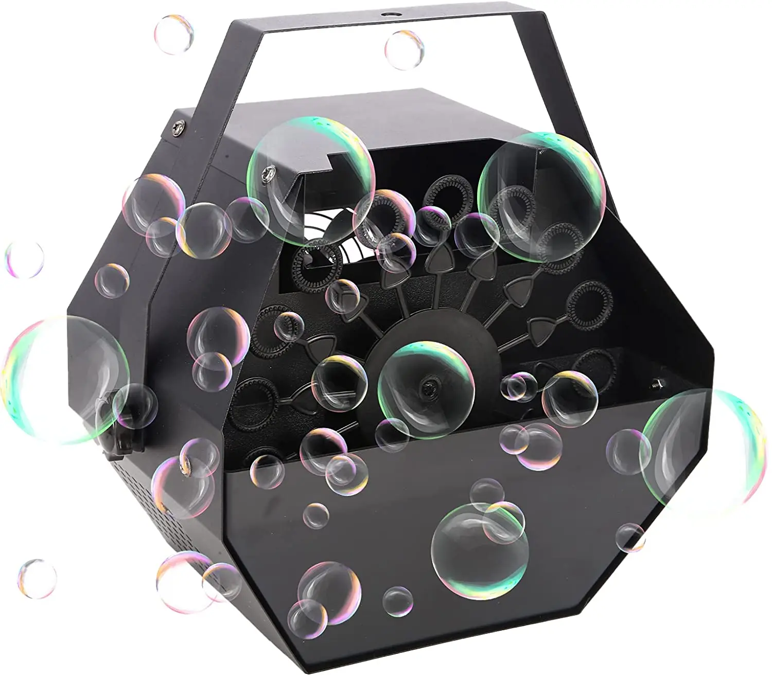 
Professional Metal Bubble Machine, Automatic Bubble Blower ,Plug-in Bubble Maker with High Output for Birthday Party Wedding 