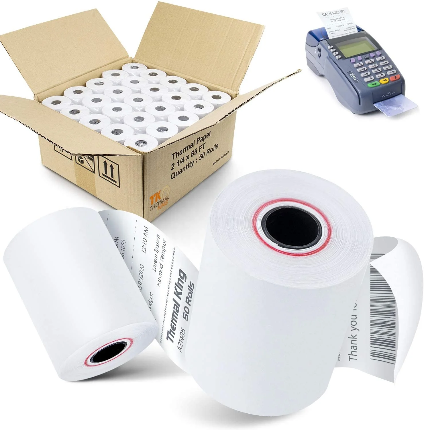 Factory Wholesale Environmental Plasticizer Resistant Cash Register Rollow Thermal Paper Big Roll