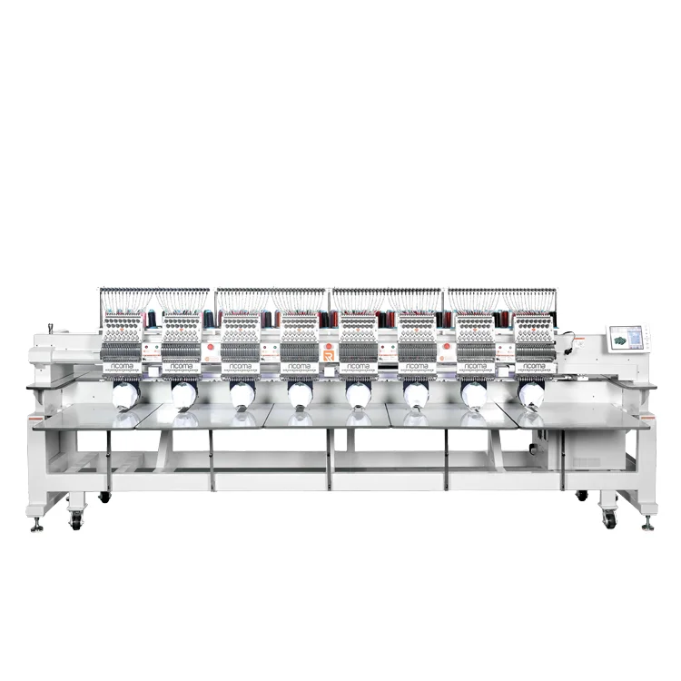 Китайская Профессиональная 3d вышивальная машина для шляп малого бизнеса Ricoma CHT2 8 головок стабильная