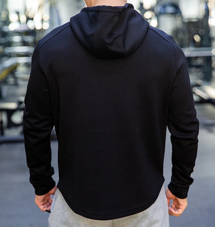 Custom Hoodies Pullover Customized Plain Black Cut And Sew Hoodie Wholesale From Bangladesh