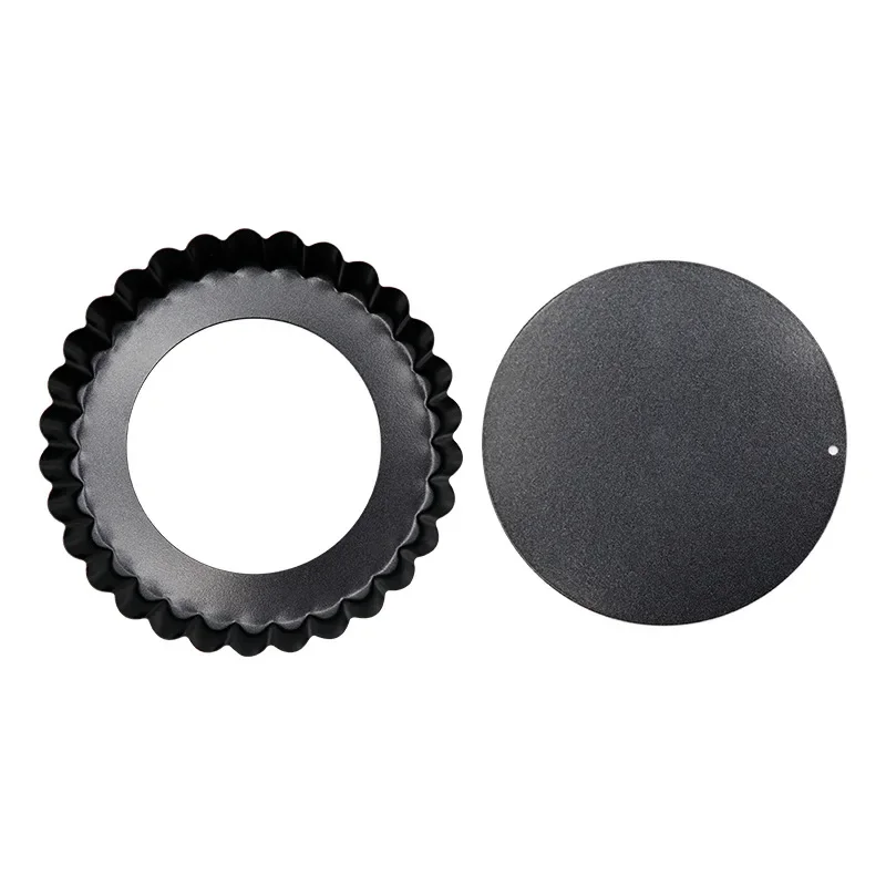 Mini Tart Pan, Small Round Quiche Pan with Removable Bottom Tart Mold Pie Pan