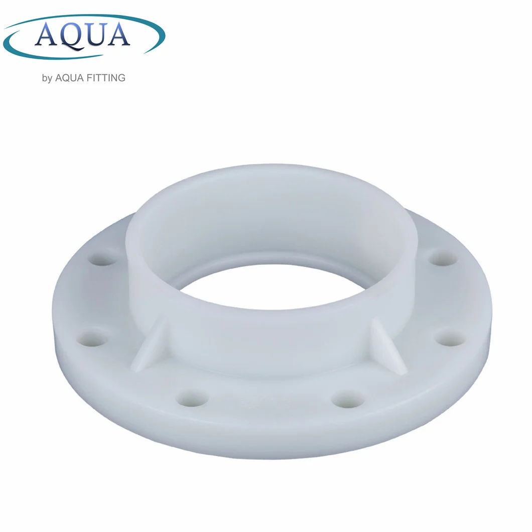Plastic Pipe PVDF Socket Flange High Quality FRPP