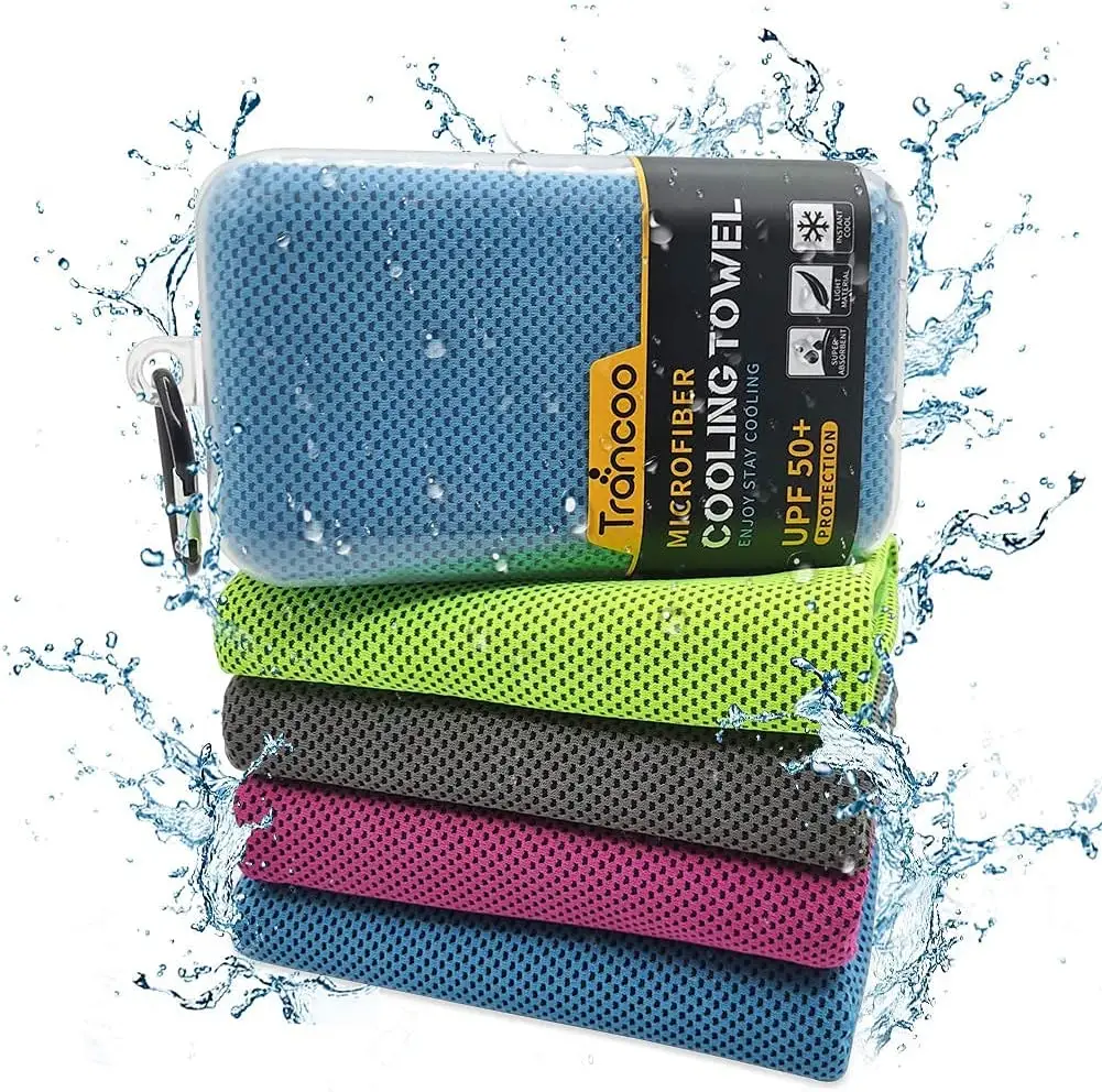 Cooling Towel Ice Towel  Soft Breathable Chilly Towel Stay Cool for Yoga Sport Gym Workout Camping
