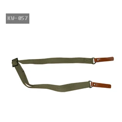 AK  2 point belt  Hunting Adjustable Leather Tactical shoulder strap  belt