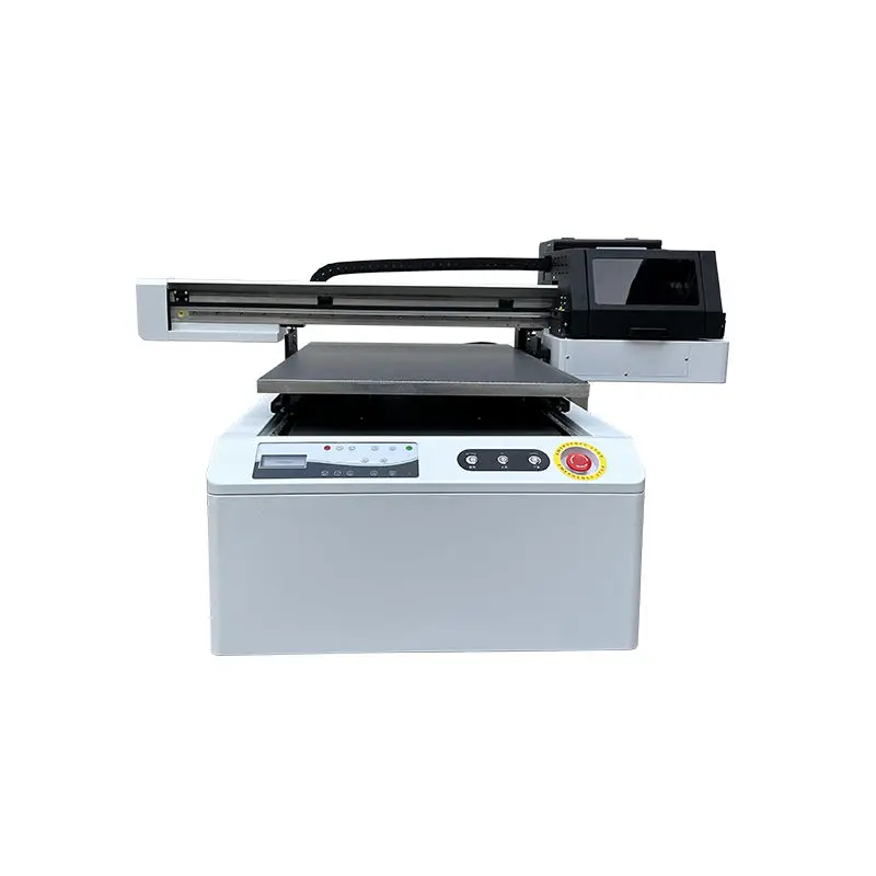 Hot sale 6090 UV flatbed printer A1 digital inkjet flatbed UV printer dual XP600 printheads glass bottle printing machine
