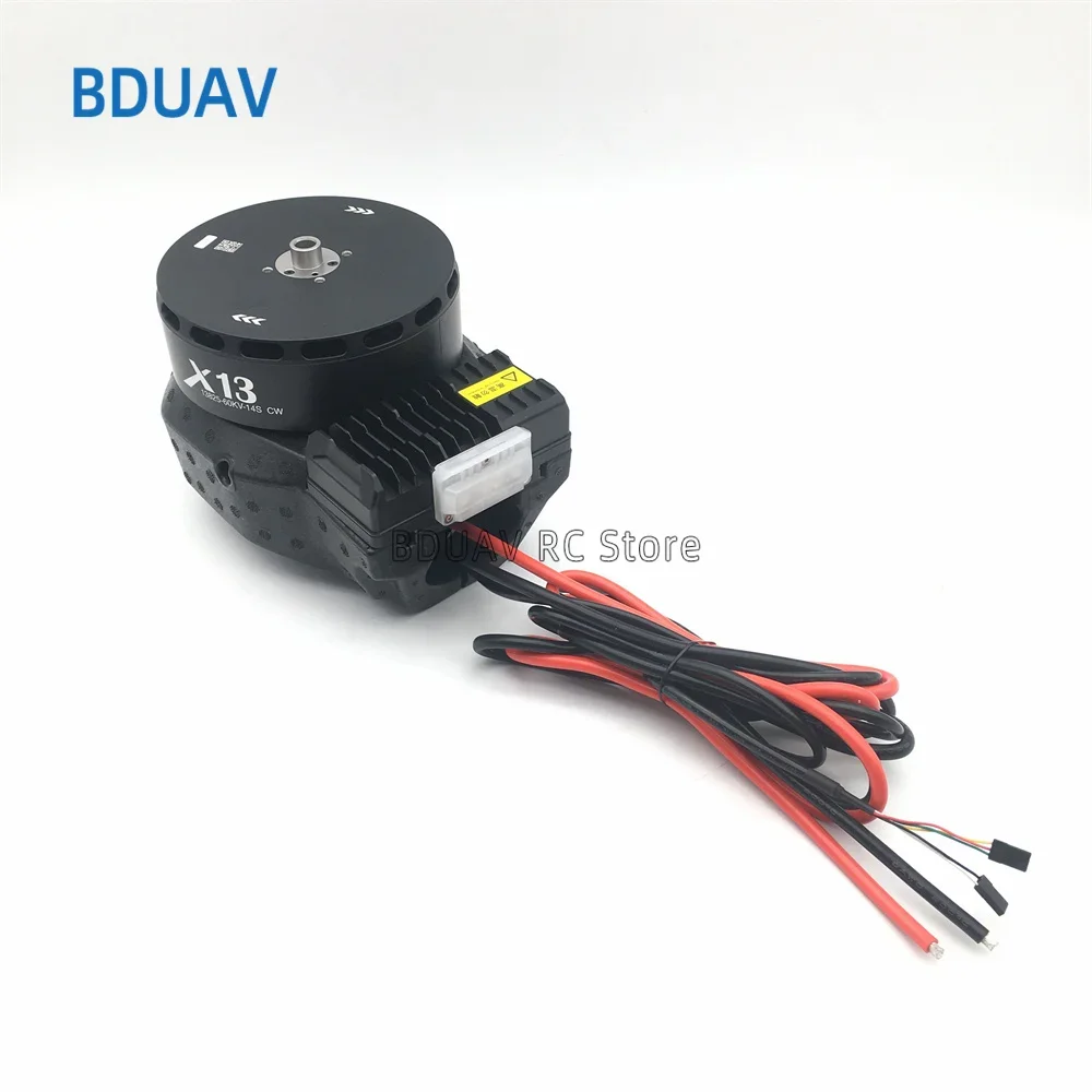 Система питания Hobbywing X13 14S 18S, 13825 двигатель с максимальной нагрузкой 56 кг для 4-осевого 50 л мультироторного сельскохозяйственного распылителя