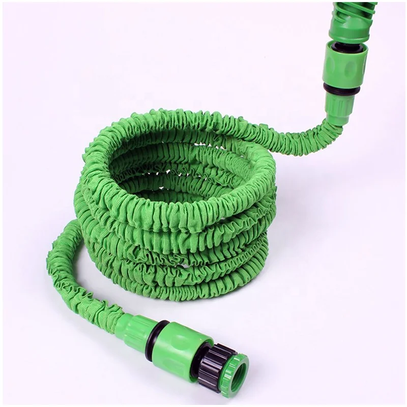 SUNSHINE High pressure Heavy Duty Garden Hose Long Lightweight 50ft Retractable 100ft Brass flexible garden water hose