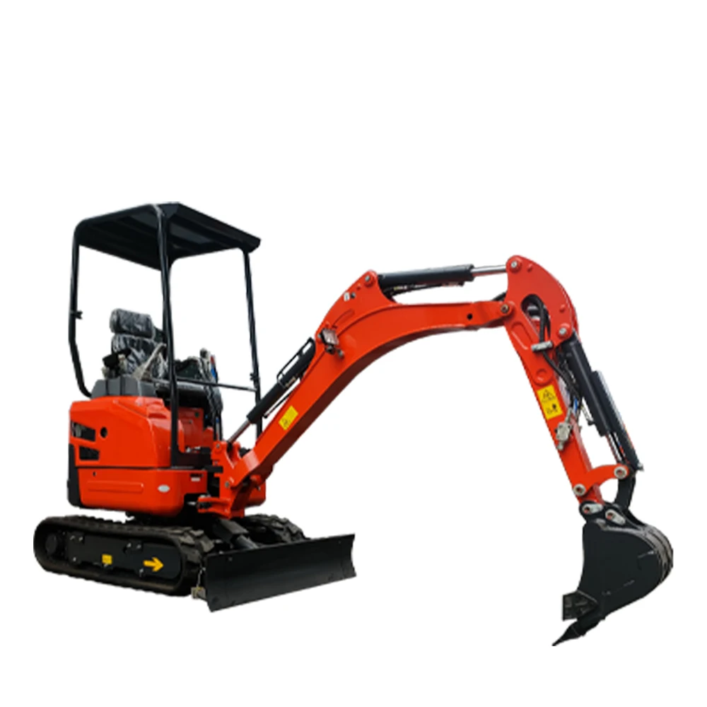 2 Ton Best Price Kubota Engine Small Mini Excavator Micro Trench Digger Bagger Machine With Pilot With Attachment