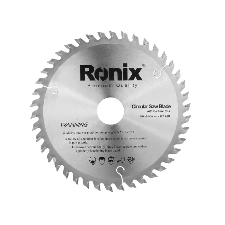 Ronix в наличии RH-5102 TCT дисковая пила для резки древесины карбида вольфрама с наконечником