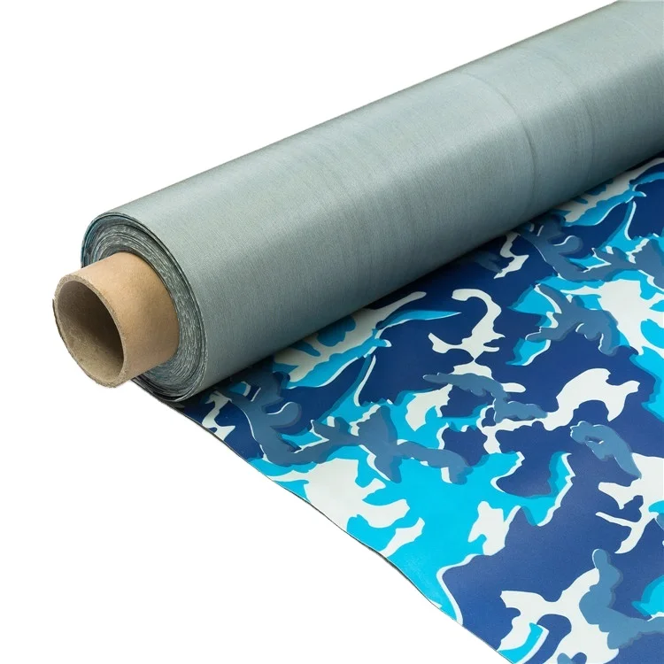  Camo Printed Waterproof PVC Coating POLYESTER KNIT