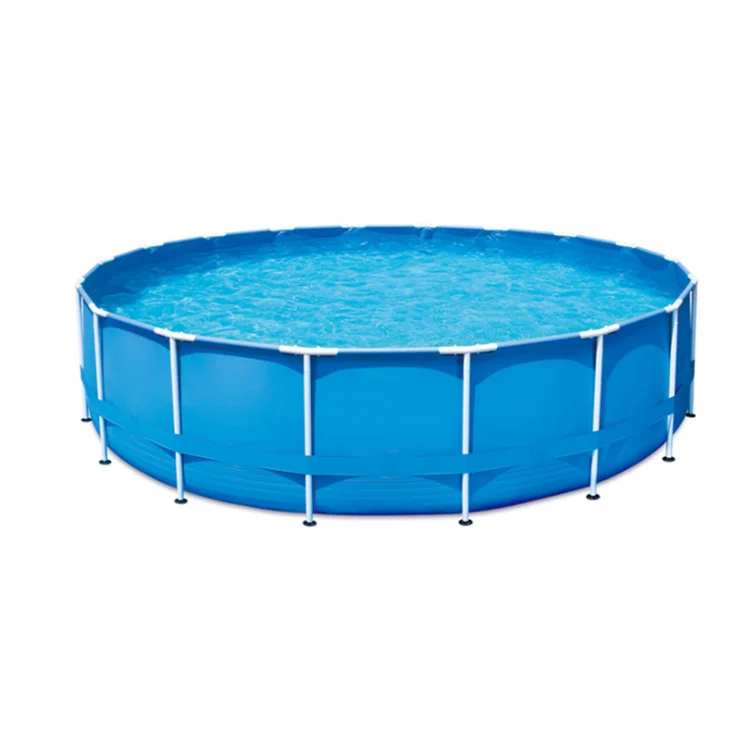 Farm aquaculture recirculating equipment galvanized sheet tarpaulin large biofloc fish farming tank