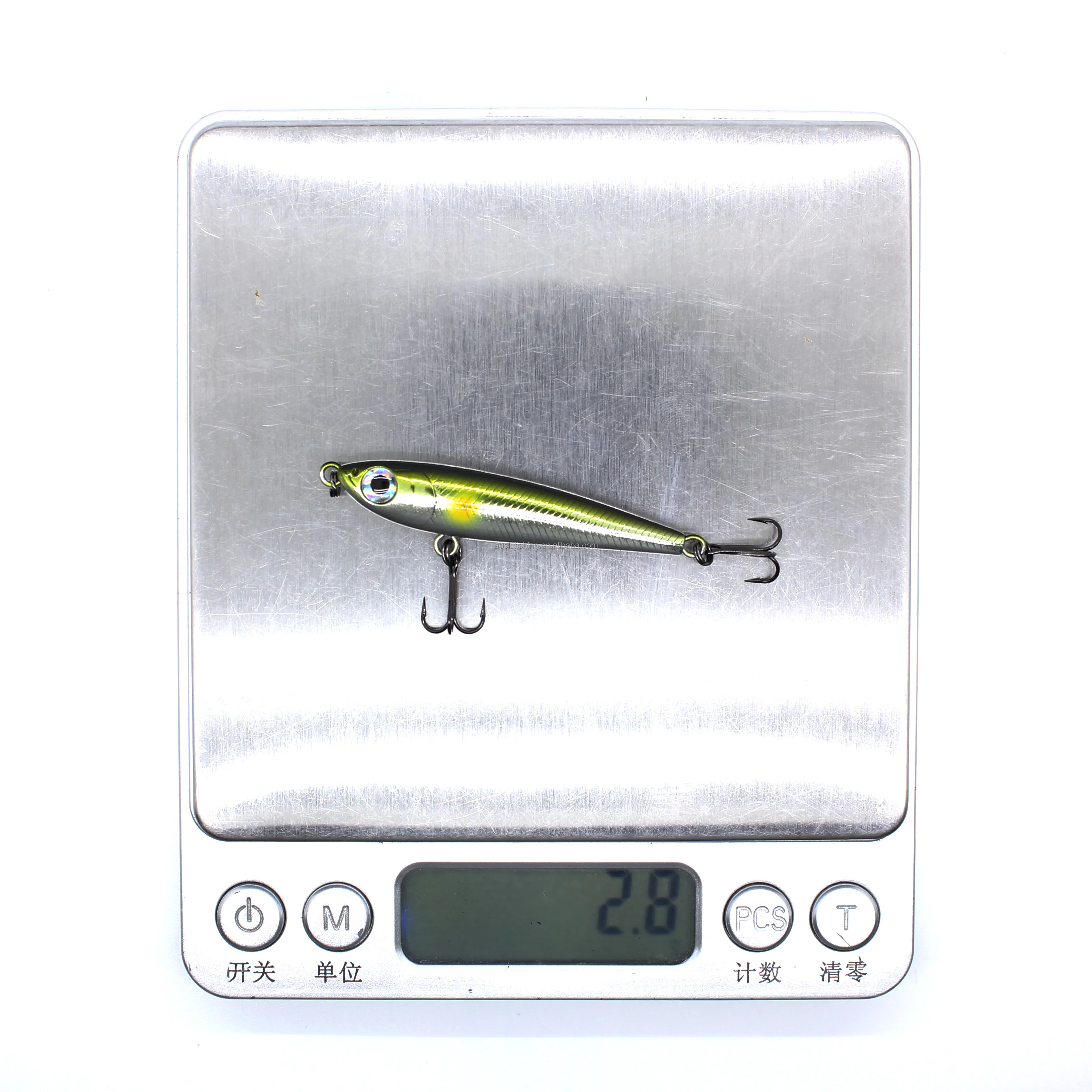 Hard Bait Fishing Lure Stick Tiny Sinking Pencil Lure 50mm 2.8g Wobbler Long Distance Easy Cast Inshore Boat Decoy