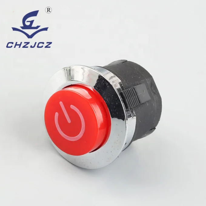 self-locking power switch computer car start button switch buggy button start switch