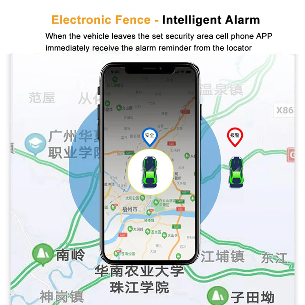 Gps/Gprs/Gsm Real Time Gt02B Car Gps Tracker Anti-Detection Electronic Fence Security Alarm 4G Mini Wireless Smart Rts Locator