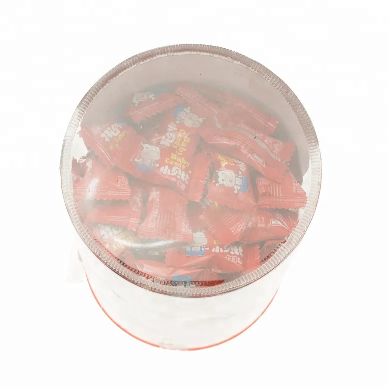 600g bottle packing milk soft candy cheaper