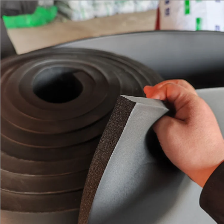 Manufacturers supply high density sponge rubber sheet thermal insulation rubber foam sheet