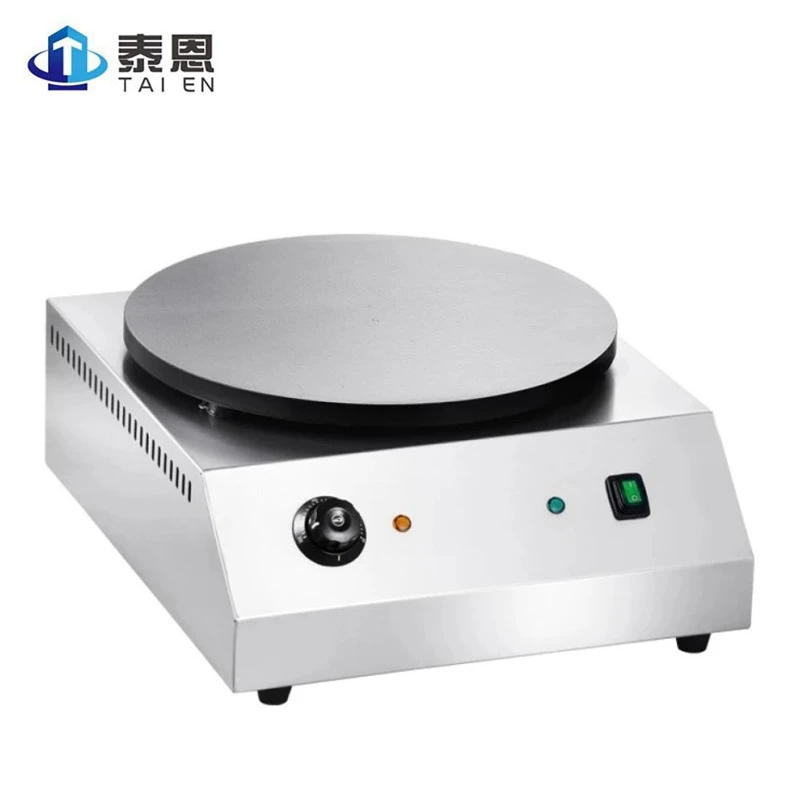 
Factory Wholesale Cheap Price Round Shape Pancake Roti Maker Mini Gas Crepe Making Machine 