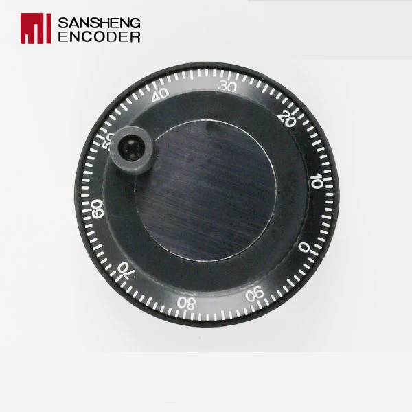 Plastic 60mm dia. small DC5V 100 ppr cnc encoder hand wheel
