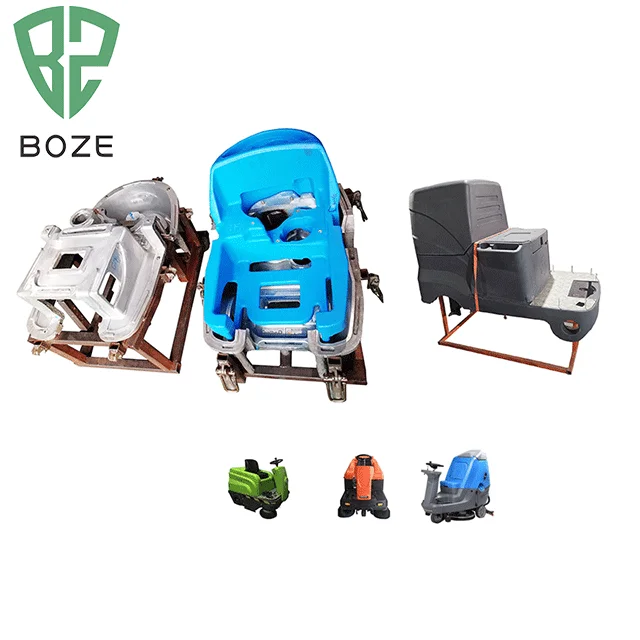 OEM Aluminum Rotomolded Molds LLDPE Rotational Molding For Floor Scrubble