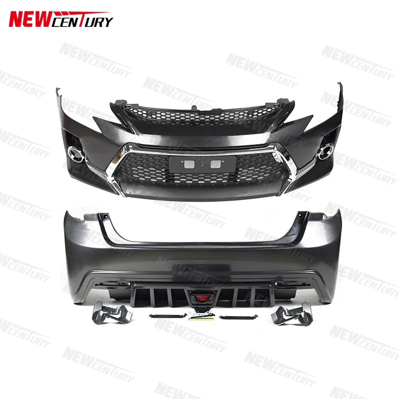 Suitable for Toyota Ruizhi mark X front and rear bumper grille to replace GS style PP plastic material