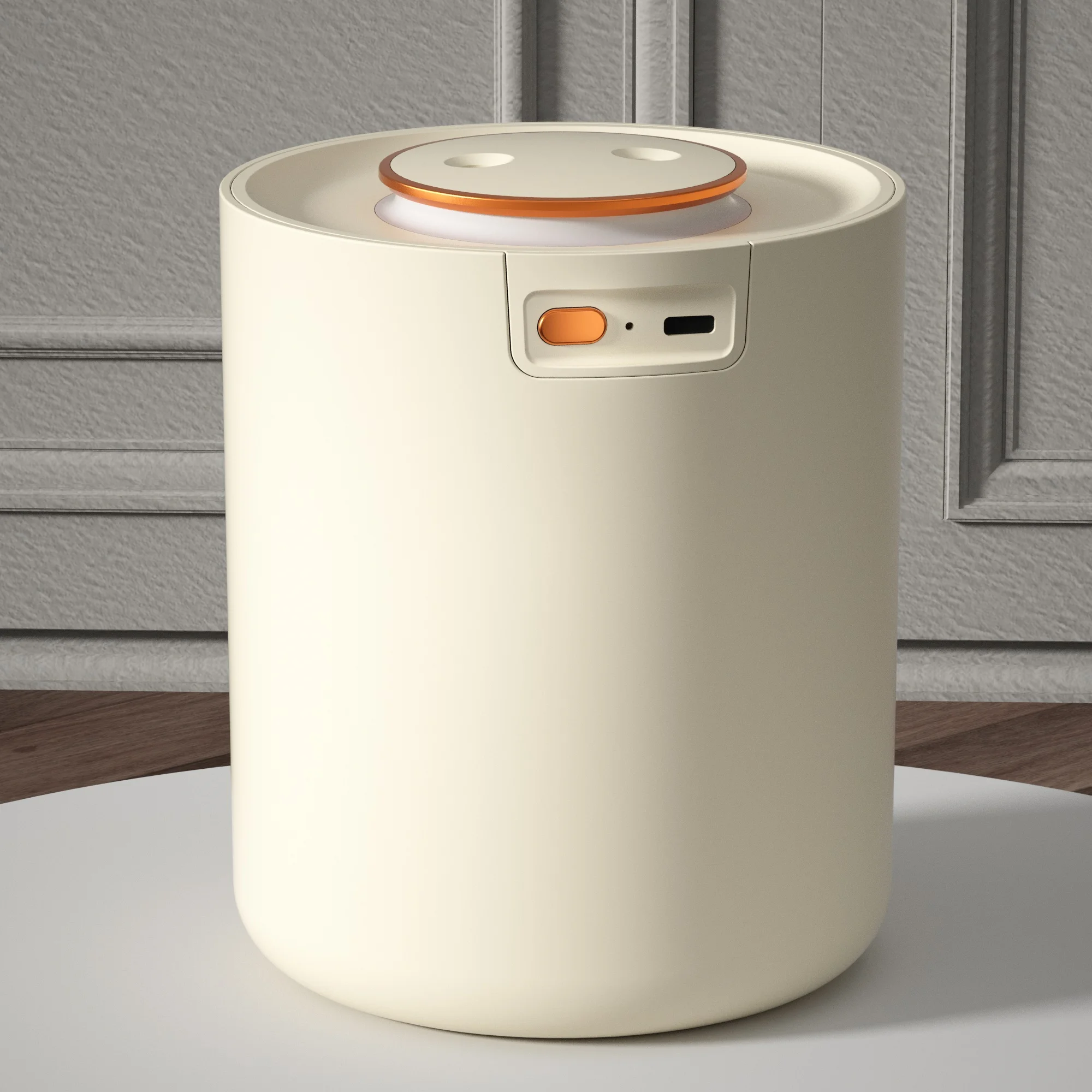 Rechargeable Small Humidifier, Mini Portable Cool Mist Humidifier 3 Modes with LED Light Desktop Humidifier