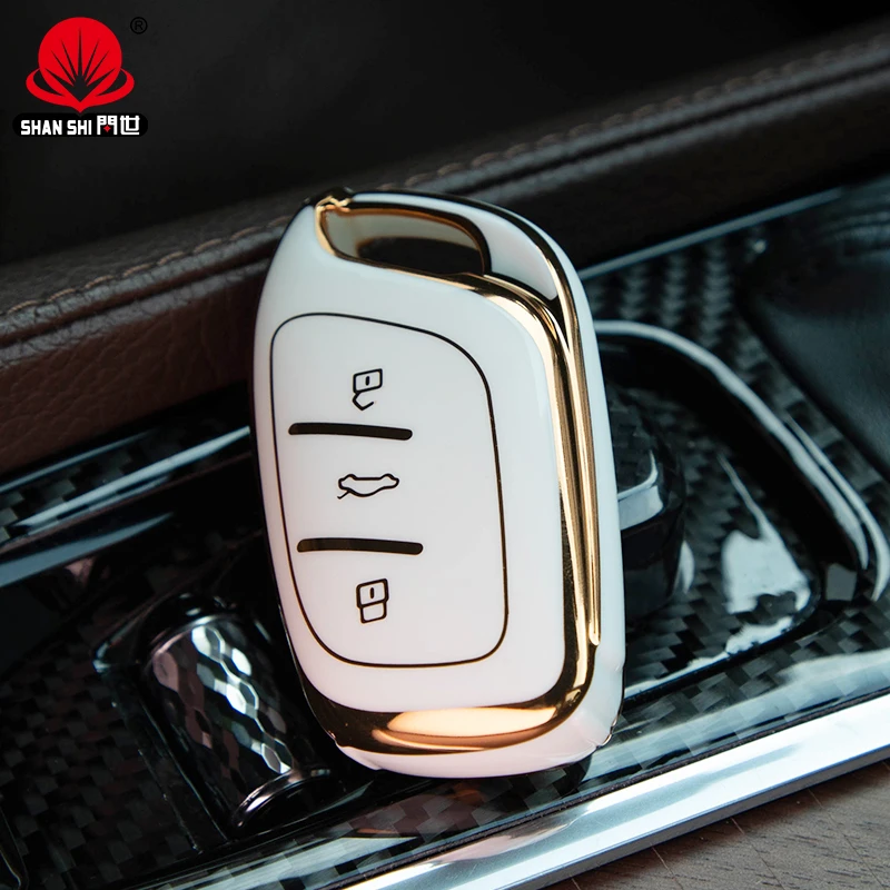 2022 Hot Selling Light Luxury Smart Key 3 buttons TPU Key cover For MG 5/MG 6/MG ZS/EZS/HS