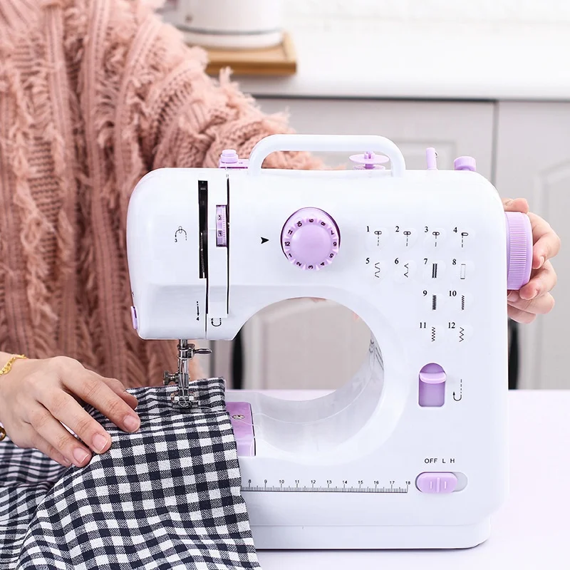 2023 New China Factory Price Mini Electric Overlock Sewing Machine Household Sewing Machine 505